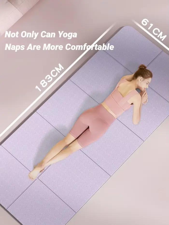 Tapis de Yoga pliable, silencieux