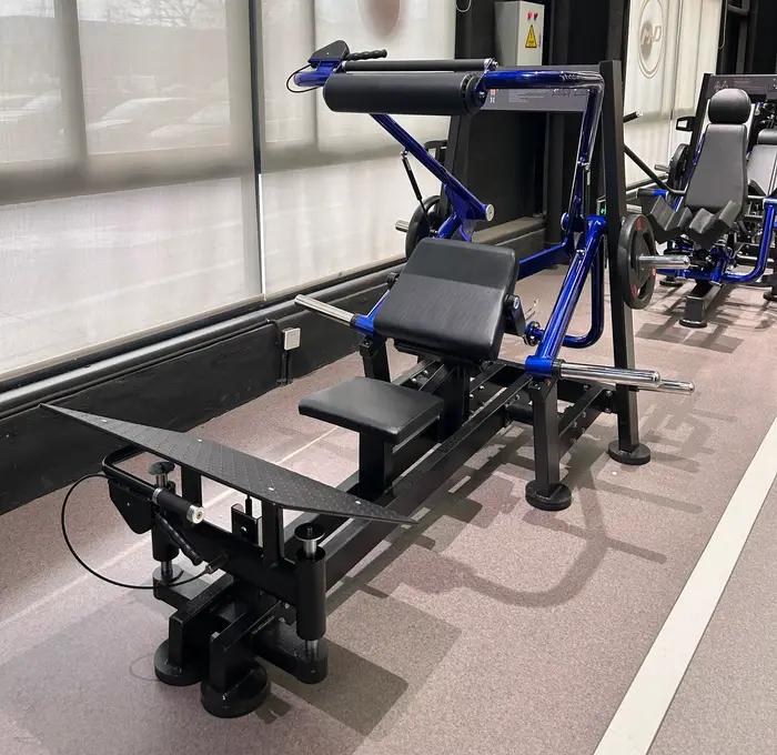 Appareil de musculation HIP THRUST à charge de plaques, idéal pour l'entraînement corporel, équipement de gym professionnel pour salles de sport