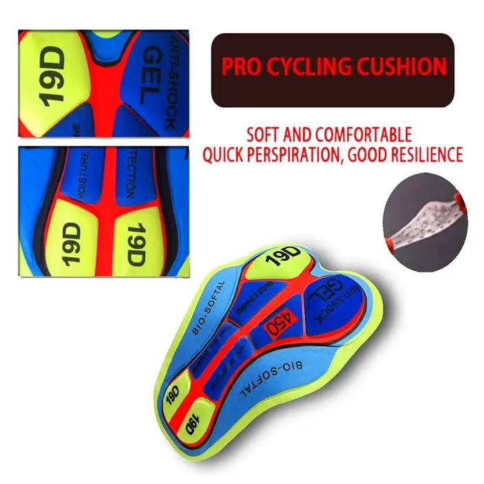 Nouveau short de cyclisme à bretelles pour homme
