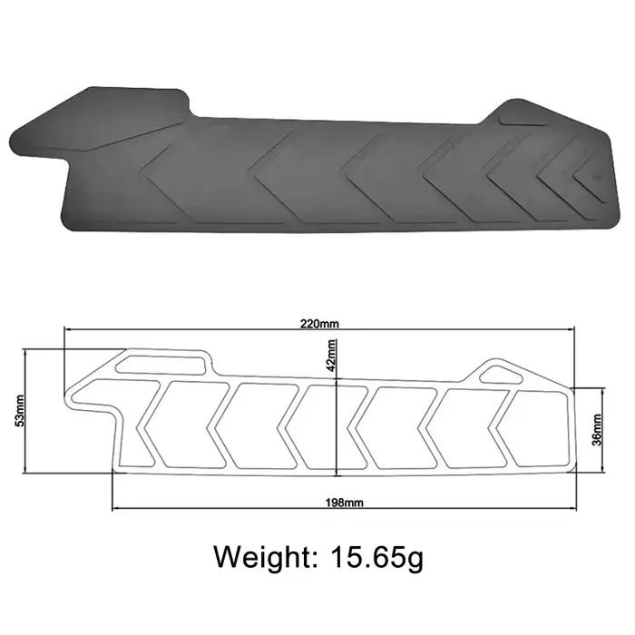 Autocollant de chaîne de vélo en Silicone