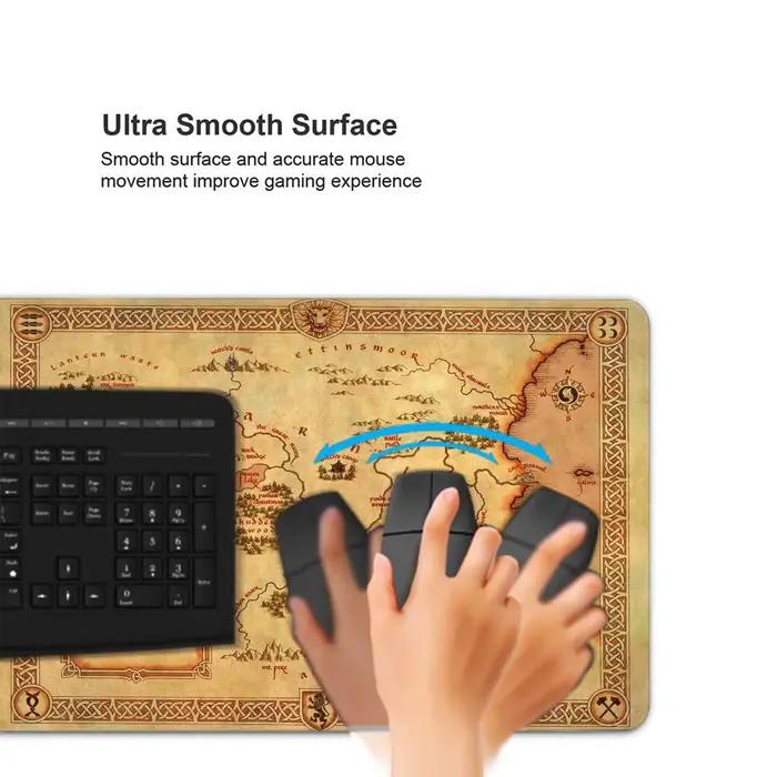 Tapis de souris Wizarding World Map, 900x400mm, haut de gamme, pour notebook, ordinateur, gamer, virus, offre spéciale