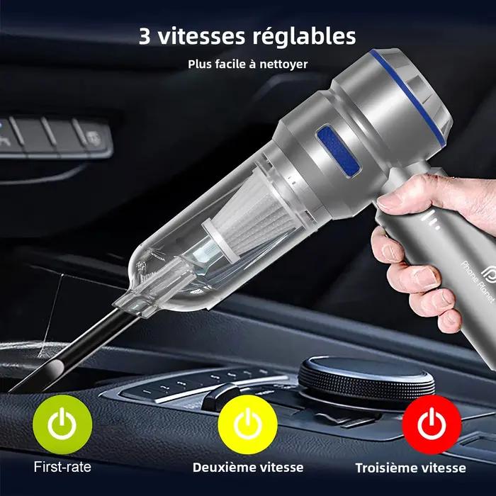 Aspirateur sans fil portable pour voiture et maison, mini aspirateur sec et humide, mini aspirateur pour tapis