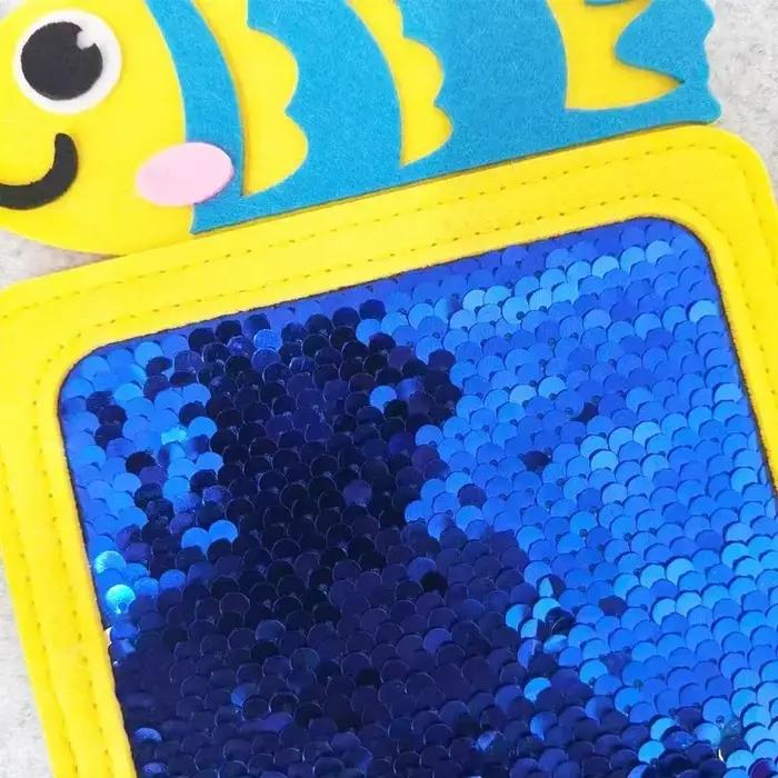 Tapis sensoriel en feutre pour enfants autistes, carreaux de Cognition d'animaux de dessin animé, tampons texturés, jouets éducatifs préscolaires de développement