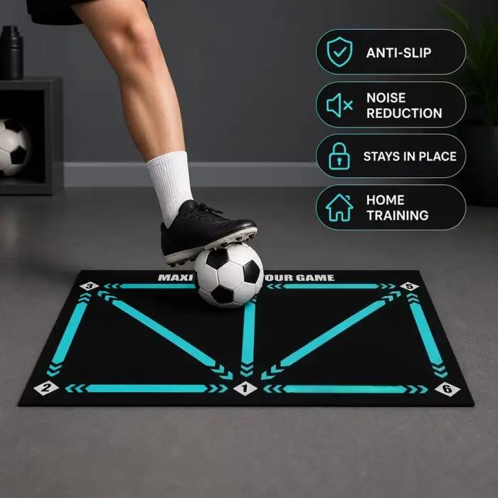 Tapis d'entraînement de football durable