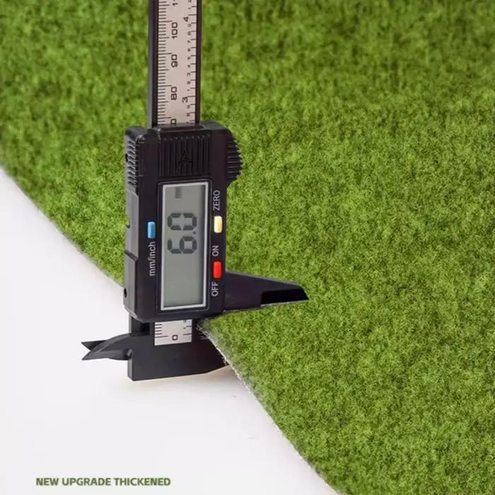 Tapis de gazon artificiel en mousse verte