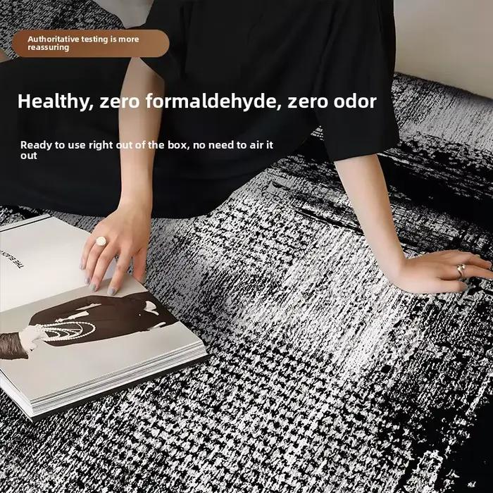 Tapis imperméable lavable rétro de luxe