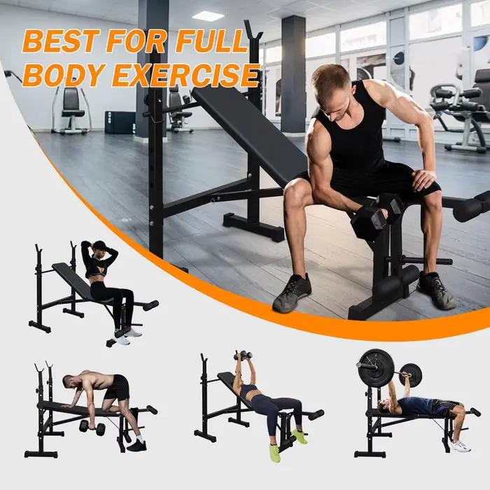 Banc de musculation pliable et réglable en métal durable pour la remise en forme et la musculation avec logo personnalisable occasions sportives et fitness à domicile
