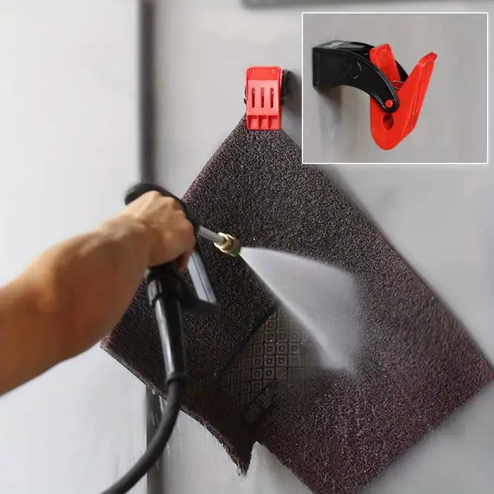 Clips de tapis de voiture en plastique 4 pièces, Clips de tapis de sol de voiture, accessoires de détail de véhicule, Clips de nettoyage de tapis de pied de voiture, multifonctionnels