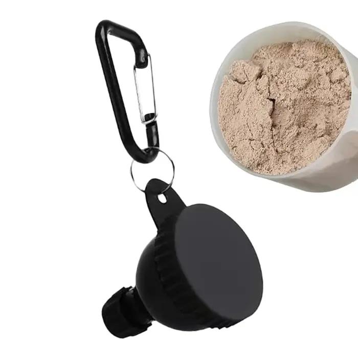 Entonnoir de poudre de protéines de 50 ml avec mousqueton