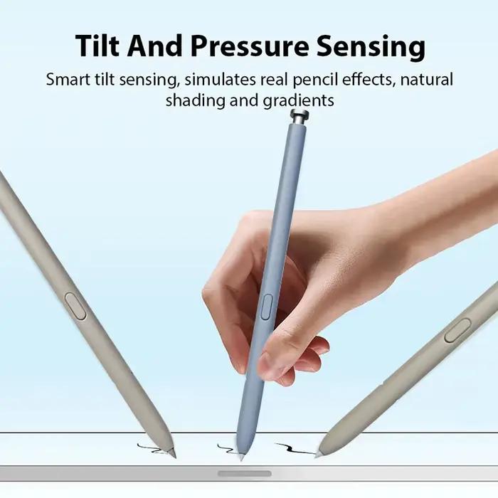 Kit d'accessoires 3 pièces pour Samsung Galaxy S25 Ultra : Stylet S Pen EJ-PS938 (non-BLE) + Embouts supplémentaires + Coque de téléphone en TPU souple transparente