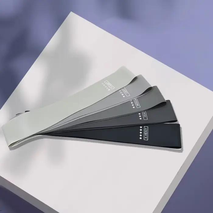 5 pièces d'élastiques de couleur dégradée