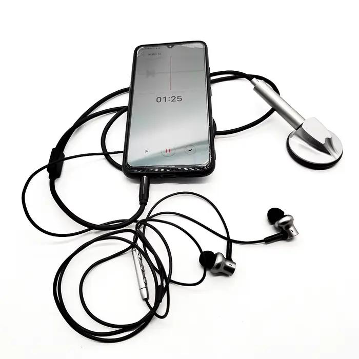 Stéthoscope numérique stéthoscope électronique médical stéthoscope de téléphone portable stéthoscope de téléphone portable sans Contact HM-9250