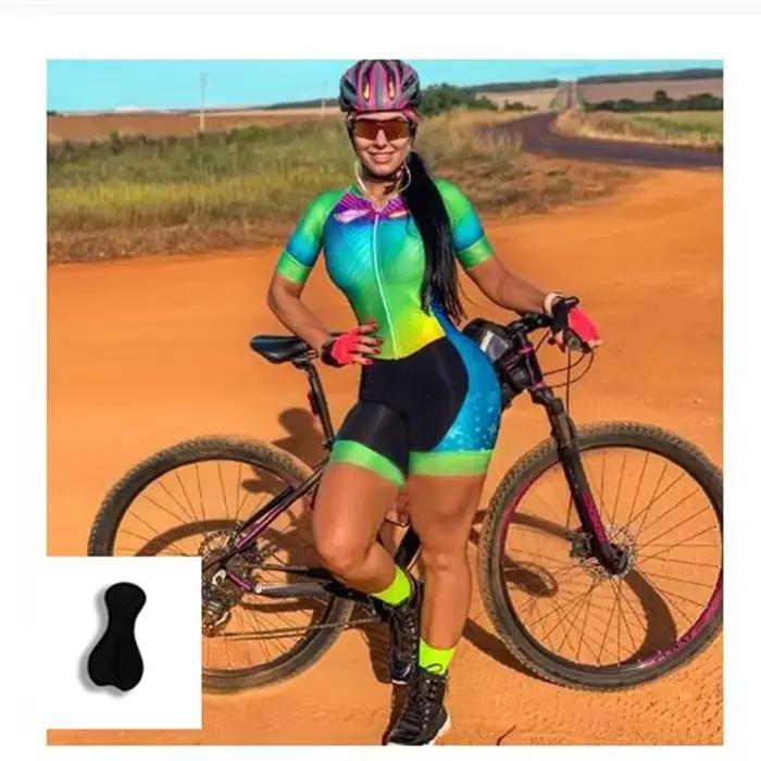 Ensemble de maillot de cyclisme pour femme