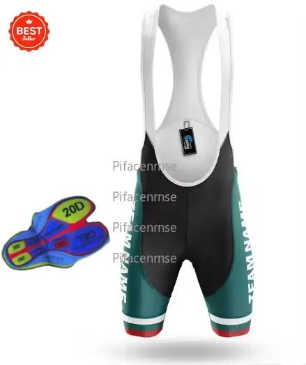 Nouveau short de cyclisme à bretelles pour homme