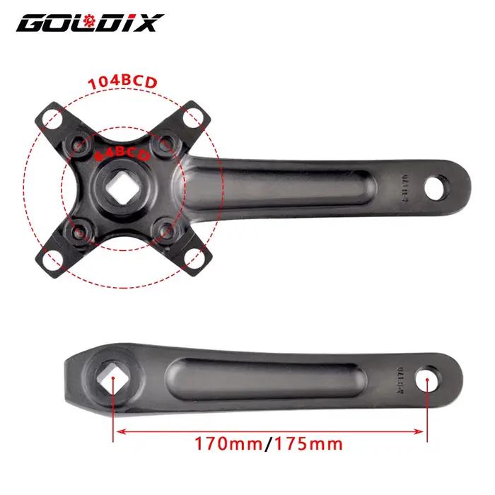 GOLDIX – pédalier de vélo à trou carré