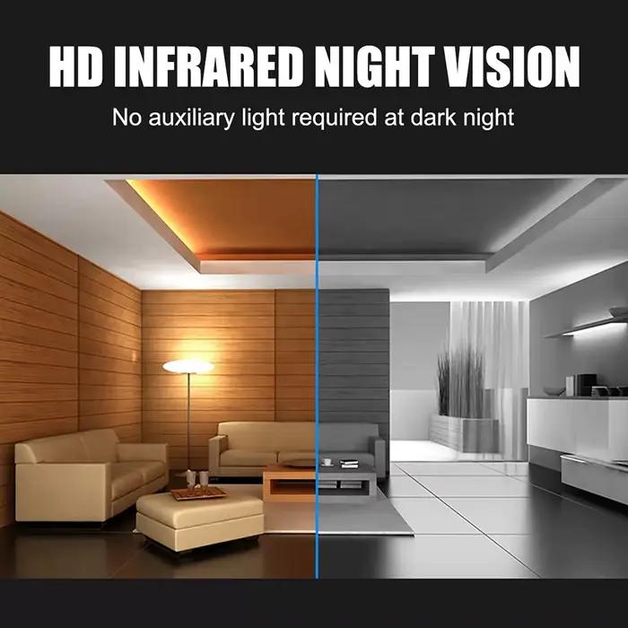 Caméra portable HD 1080P 2026, mini enregistreur vidéo numérique, caméra corporelle compacte pour la police, vision nocturne infrarouge, caméscope sportif DV