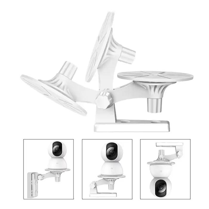Support de caméra et Base, Support de surveillance Compatible, Support de caméra intérieure mural pour la plupart des caméras de Surveillance