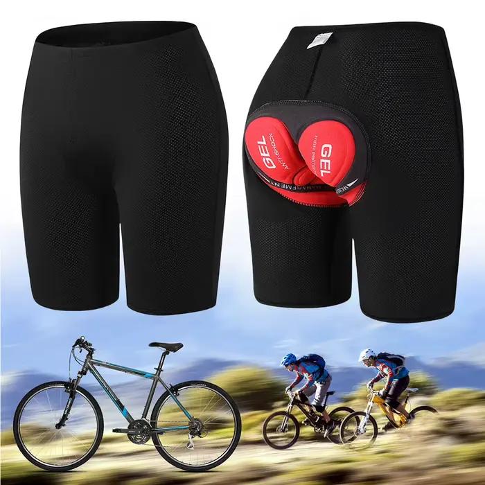 Short de cyclisme rembourré pour hommes