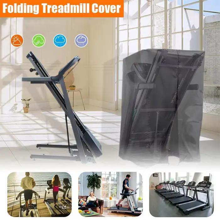 Tapis roulant pliable avec housse de pluie