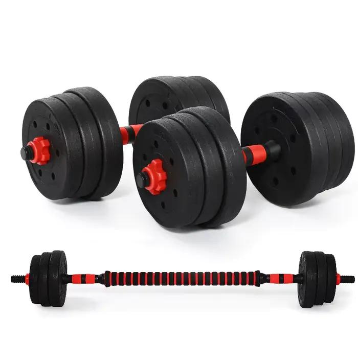 Barres d'haltères pour entraînement physique