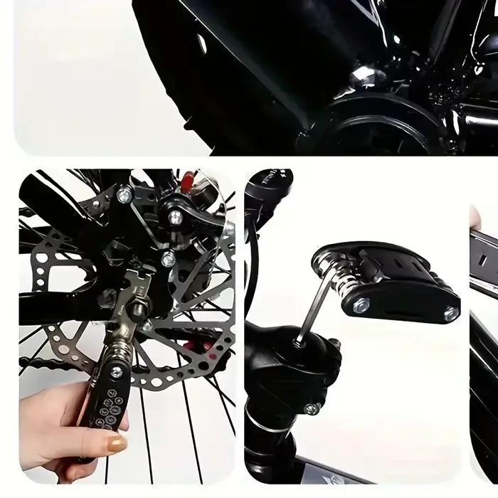 Kit d'outils de réparation de vélo portable