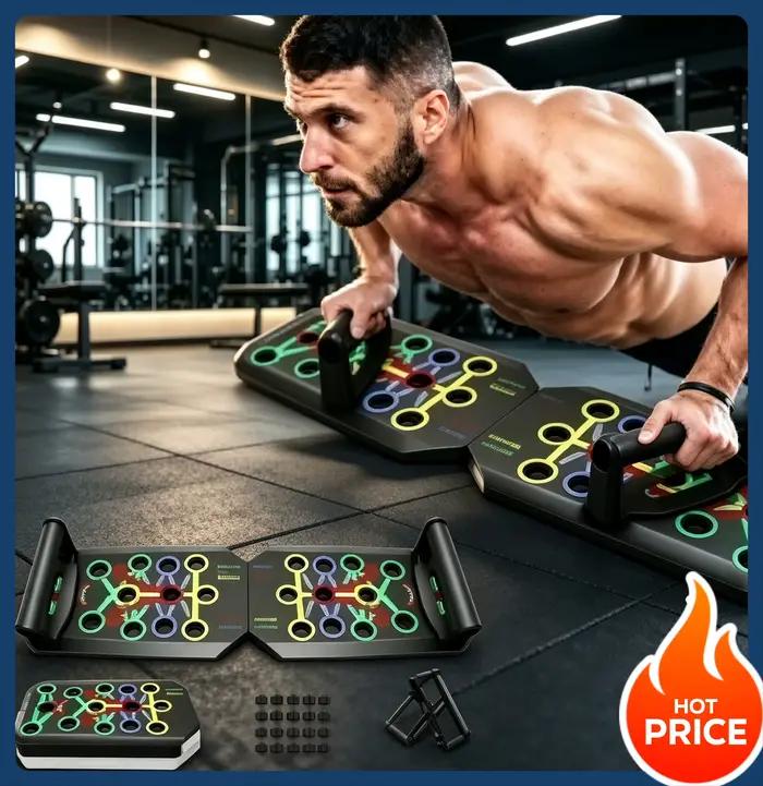 Appareil de musculation pliable multifonctionnel pour la maison