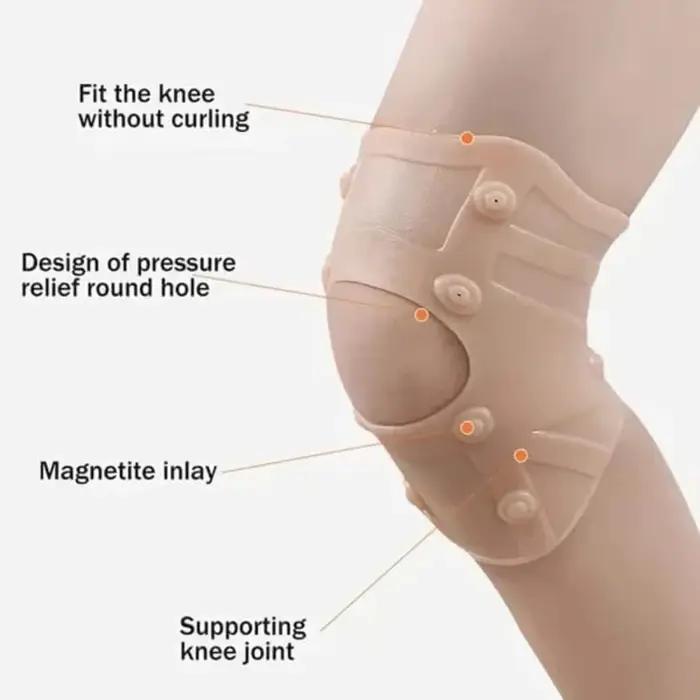 Genou rotule Massage protecteur thérapie magnétique genouillère soutien Anti-arthrite soulagement de la douleur