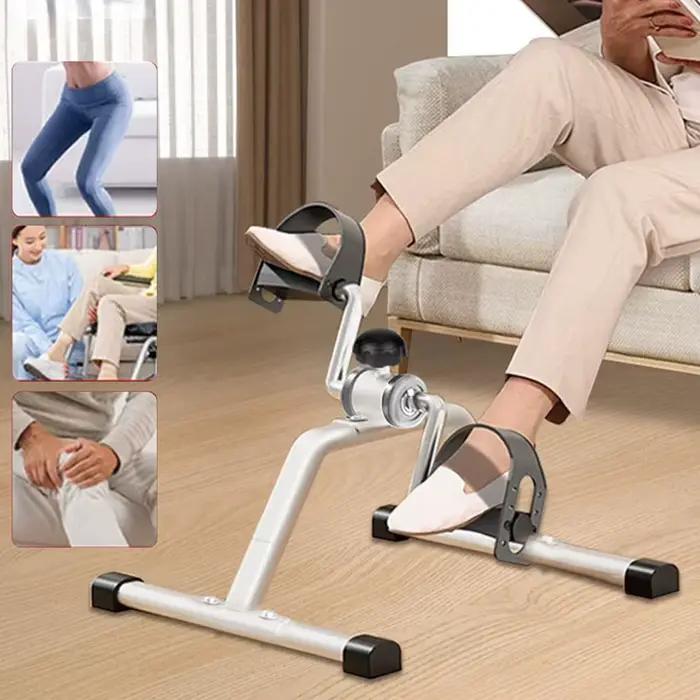 Vélo pliable portable sous le bureau avec résistance réglable