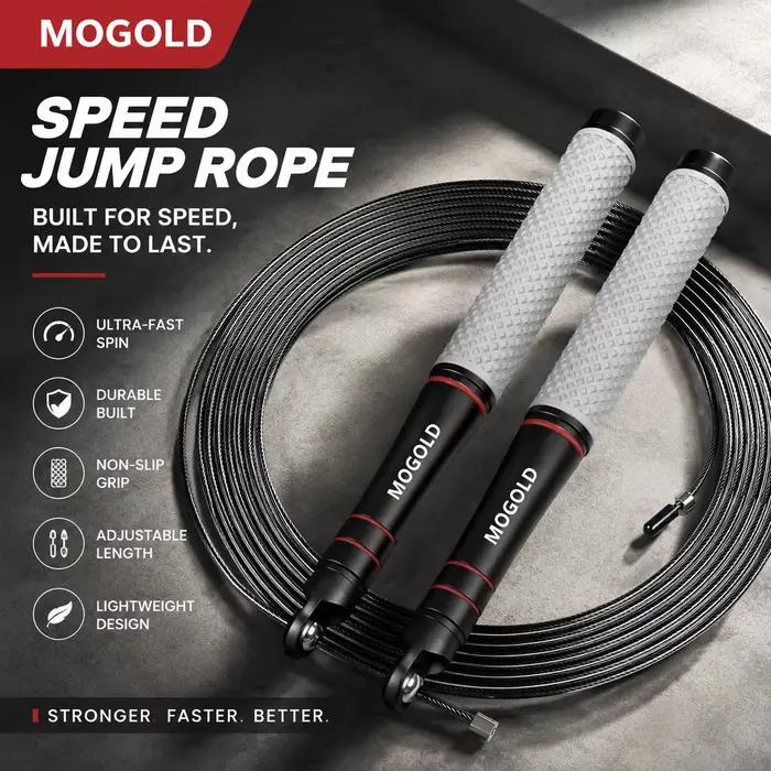 Corde à sauter rapide, corde réglable robuste