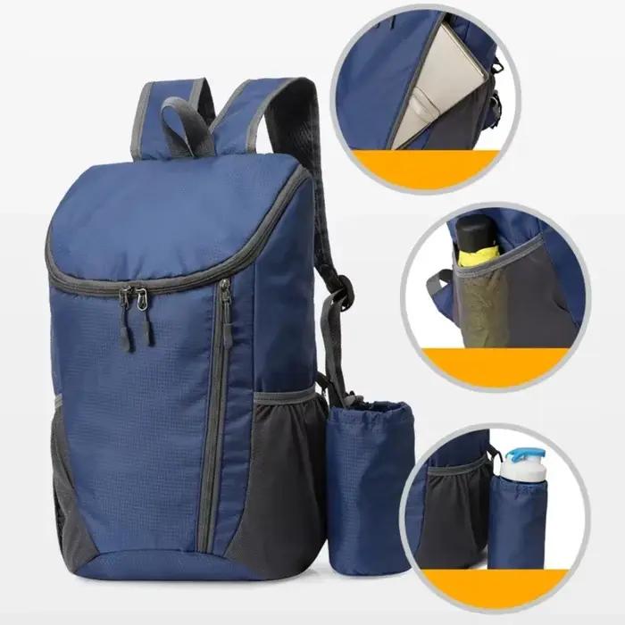Dernier sac à dos Portable pour Sports de plein air avec porte-bouteille