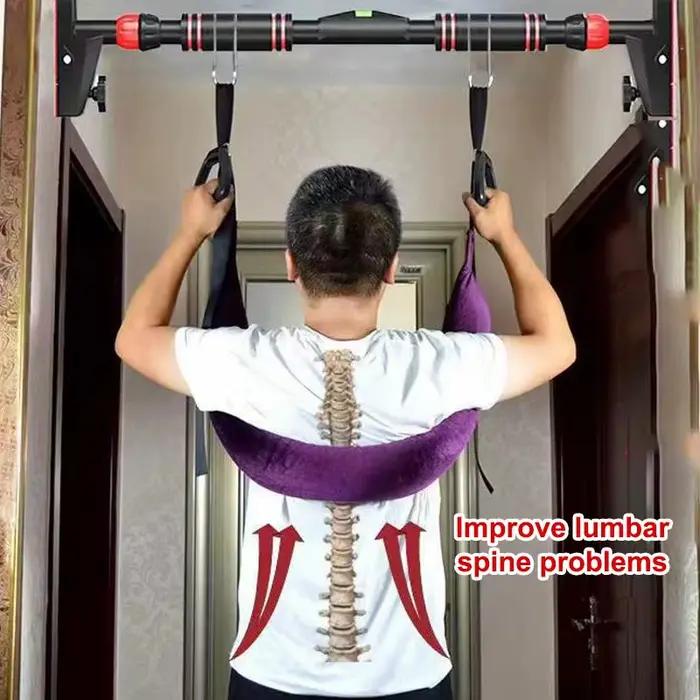Ceinture de traction lombaire pour barre horizontale