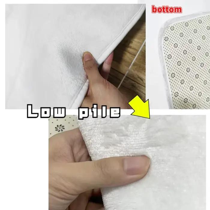 Tapis de Luxe Rose Clair, Décoration de Maison, Simple, Moderne, pour Chambre de Fille, Polymères de Sol Doux, Grands Carpettes de oral et