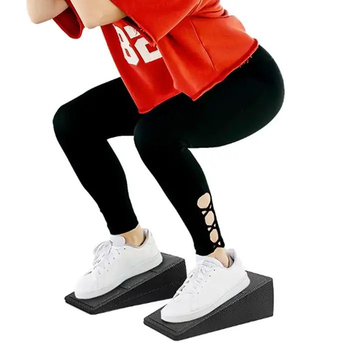 Civière de jambe de planche extensible incline EPP avec 3 réglages de hauteur pour les squats