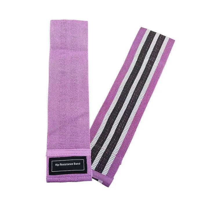 Exercice de Fitness bandes de résistance extensibles des hanches Yoga jambes fesses anti-dérapant élastique