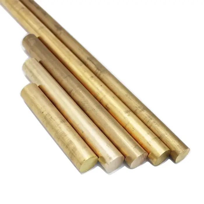 Tiges en laiton diamètre 1mm à 120mm longueur 100mm 250mm 500mm barre ronde en laiton