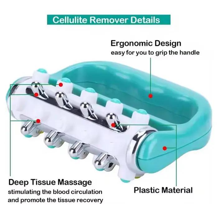 Rouleau de massage manuel anti-cellulite pour le drainage lymphatique et la récupération musculaire polyvalent et portable pour le corps occasions spéciales et soins personnels