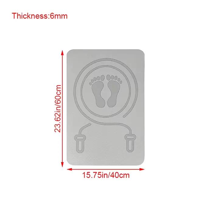 Tapis de saut à la corde 6MM anti-bruit