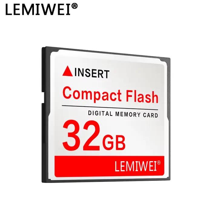 Carte mémoire Flash compacte 100%, capacité réelle, pour appareil photo, 256 mo, 512 mo, 1 go, 2 go, 4 go, 8 go, 16 go, 32 go, 64 go, carte CF haute vitesse