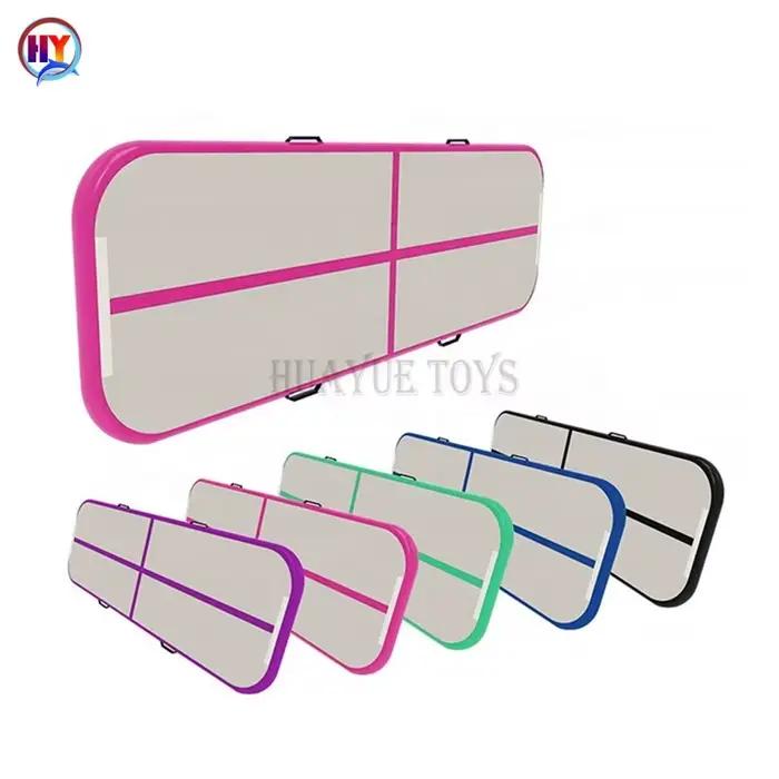 Tapis de gymnastique gonflable pliable pour exercices de fitness
