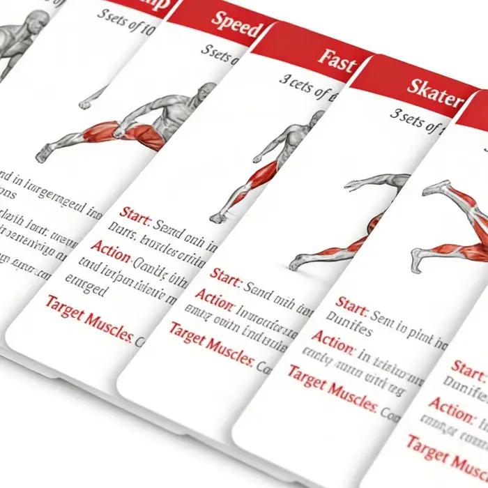 Jeu de cartes d'exercices