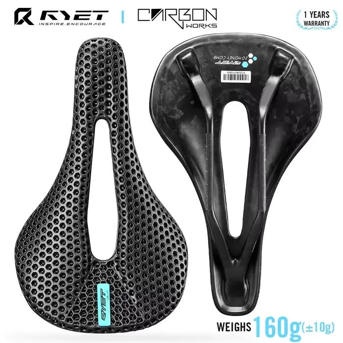 RYET vélo selle en carbone 3D