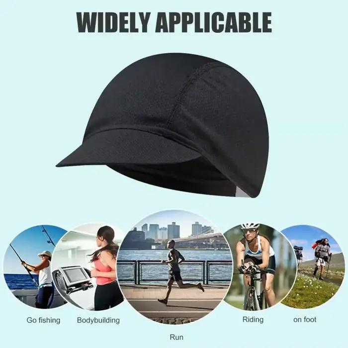 Nouvelle casquette de cyclisme chapeau de vélo avec visière Protection UV pare-soleil chapeaux pour hommes femmes