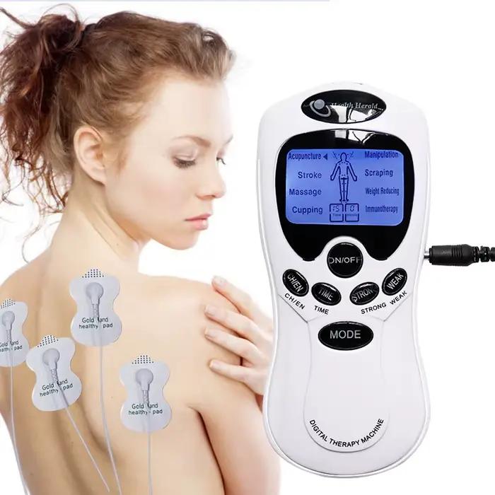 Stimulateur Musculaire EMS Masseur Corporel Massage Relax Cou Dos Épaule Main Soulagement de la Douleur Unité Tens Appareil de Thérapie Numérique
