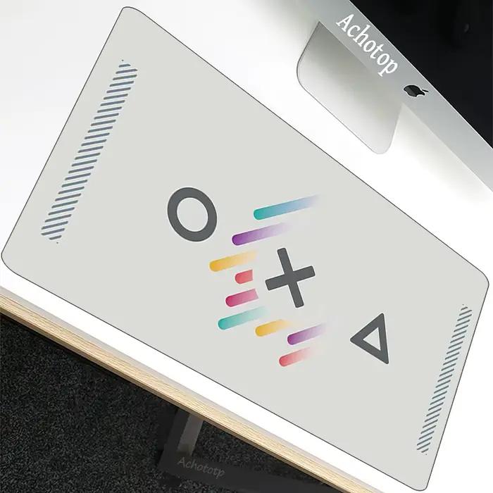 Kawaii Art tapis de souris 900x400mm motif grand ordinateur tapis de souris Cool gris jeu dessin animé tapis pour souris clavier mignon tapis de bureau