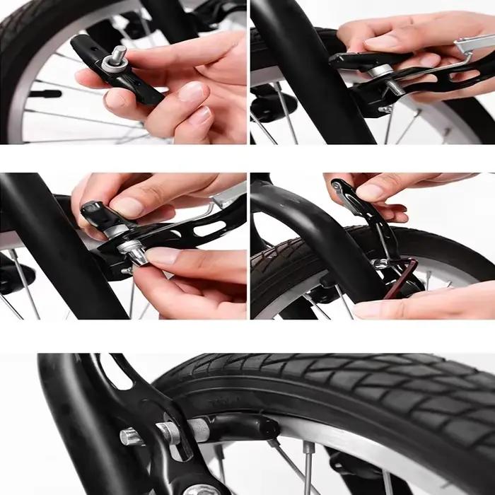 1/2/4/6/10 paires de plaquettes de frein silencieuses pour vélo de route et vtt