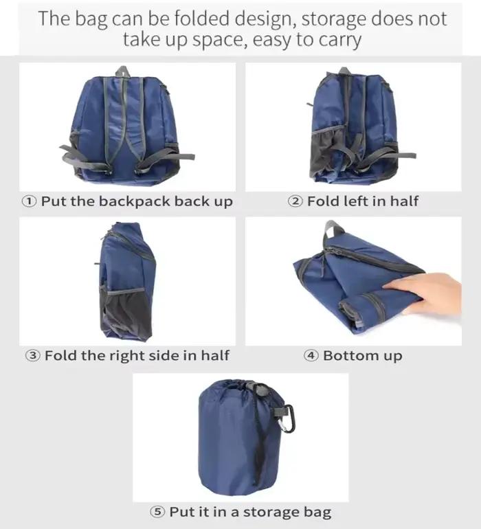 Dernier sac à dos Portable pour Sports de plein air avec porte-bouteille