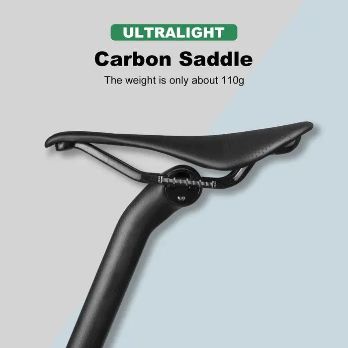 Selle de vélo en carbone pour vtt et route