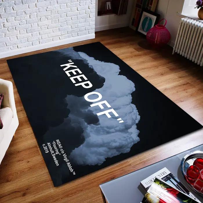 Tapis garde hors nuages, traditionnel abstrait, décoration de maison, moderne et populaire, antidérapant