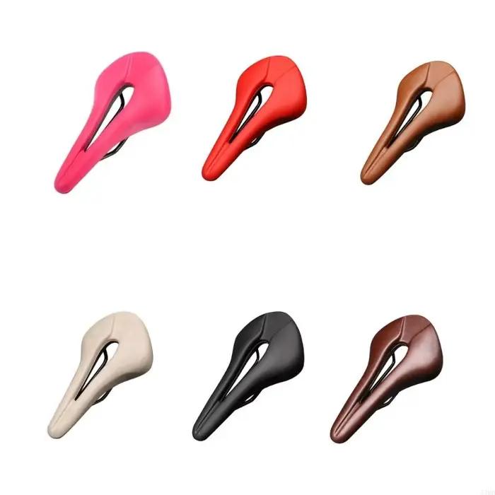 Selles vélo en PU, coussin siège respirant confortable