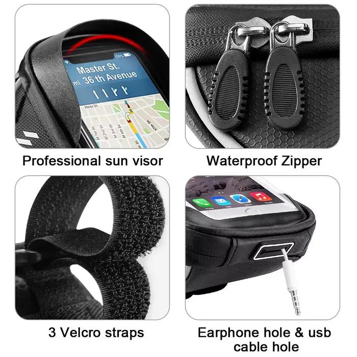 Sac de montage de téléphone de vélo